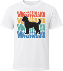 Whoodle Mama Retro Repeat T Shirt