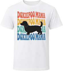 Doxiepoo Mama Retro Repeat T Shirt