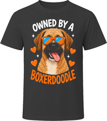 Owned By A Boxerdoodle T Shirt Owned By A Boxerdoodle T Shirt