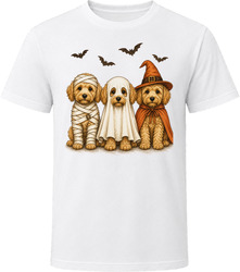 Mini Goldendoodle Halloween Costume Trio T Shirt Mini Goldendoodle Halloween Costume Trio T Shirt