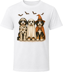 Bernedoodle Halloween Costume Trio T Shirt