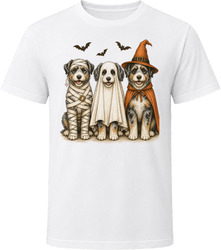 Aussiedoodle Halloween Costume Trio T Shirt
