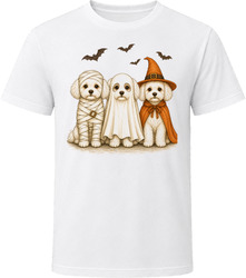 Maltipoo Halloween Costume Trio T Shirt