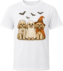 Shihpoo Halloween Costume Trio T Shirt