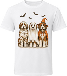 Saint Berdoodle Halloween Costume Trio T Shirt