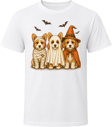 Corgipoo Halloween Costume Trio T Shirt Corgipoo Halloween Costume Trio T Shirt