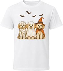 Cavapoochon Halloween Costume Trio T Shirt