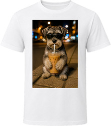 Schnoodle Iced Coffee Photo T Shirt