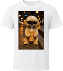 Shihpoo Iced Coffee Photo T Shirt Shihpoo Iced Coffee Photo T Shirt