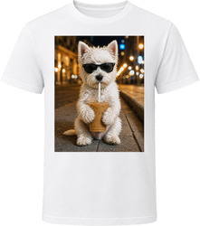 Westiepoo Iced Coffee Photo T Shirt