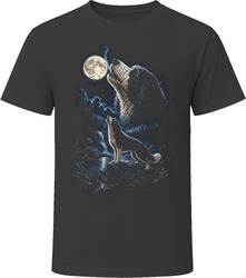 Bordoodle Dog Howling at the Moon T Shirt Bordoodle Dog Howling at the Moon T Shirt