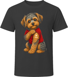Yorkipoo Dog I Love Mom Tattoo Cute Doodle Dad Gift T Shirt Yorkipoo Dog I Love Mom Tattoo Cute Doodle Dad Gift T Shirt
