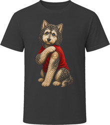 Huskydoodle Dog I Love Mom Tattoo Vintage Doodle Lover Tee T Shirt Huskydoodle Dog I Love Mom Tattoo Vintage Doodle Lover Tee T Shirt