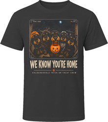 Phantom Goldendoodle Doorbell Cam Halloween Dog Dad T Shirt