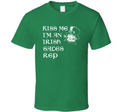 Kiss Me I M An Irish Sales Rep St Patricks Day T Shirt