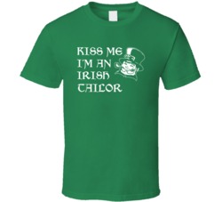 Kiss Me I M An Irish Tailor  St Patricks Day T Shirt
