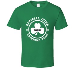 Twohy Drinking Team Clover Ireland Irish St Patricks Day Ireland T Shi