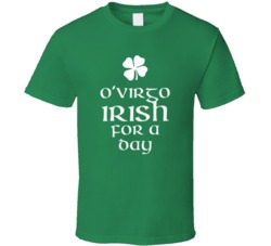 Virgo O Virgo Irish For A Day St Patrick Day T Shirt