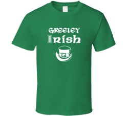 Greeley Irish St Patricks Day St Patrick Day Ireland Heritage T shirt