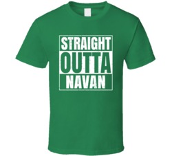 Navan City Town Ireland Irish St Patrick's Day Straight Outta Compton 