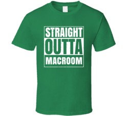 Macroom City Town Ireland Irish St Patrick's Day Straight Outta Compto