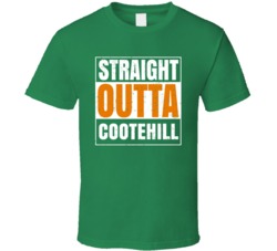 Cootehill City Town Irish Ireland St Patrick's Day Straight Outta Comp