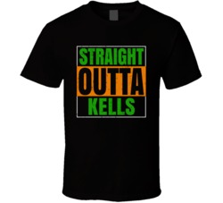 Kells Town City Irish Ireland St Patrick's Day Straight Outta Compton 