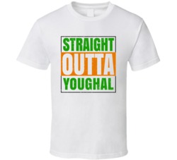 Youghal Town City Irish Ireland St Patrick's Straight Outta Compton T 