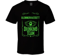 Blennerhassett Irish Drinking Team Whiskey Beer Custom Last Name St Pa