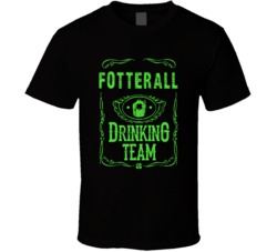 Fotterall Irish Drinking Team Whiskey Beer Custom Last Name St Patrick