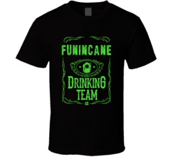 Funincane Irish Drinking Team Whiskey Beer Custom Last Name St Patrick