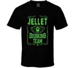 Jellet Irish Drinking Team Whiskey Beer Custom Last Name St Patricks D