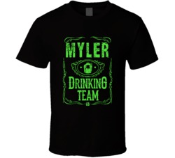Myler Irish Drinking Team Whiskey Beer Custom Last Name St Patricks Da