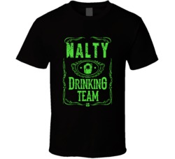 Nalty Irish Drinking Team Whiskey Beer Custom Last Name St Patricks Da