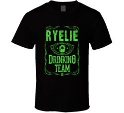 Ryelie Irish Drinking Team Whiskey Beer Custom Last Name St Patricks D