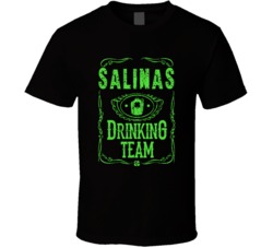 Salinas Irish Drinking Team Whiskey Beer Custom Last Name St Patricks 