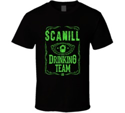 Scanill Irish Drinking Team Whiskey Beer Custom Last Name St Patricks 