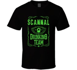 Scannal Irish Drinking Team Whiskey Beer Custom Last Name St Patricks 