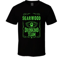 Searwood Irish Drinking Team Whiskey Beer Custom Last Name St Patricks