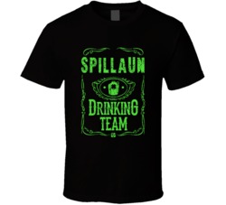Spillaun Irish Drinking Team Whiskey Beer Custom Last Name St Patricks