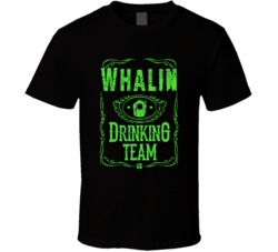 Whalin Irish Drinking Team Whiskey Beer Custom Last Name St Patricks D