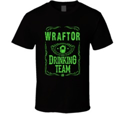 Wraftor Irish Drinking Team Whiskey Beer Custom Last Name St Patricks 