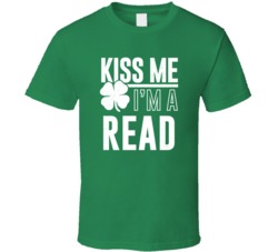 Read Kiss Me Im Irish Parody Custom Last Name St Patricks Day T Shirt