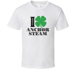 Heart Love Shamrock Anchor Steam Beer Irish St Patricks Day Drunk Part