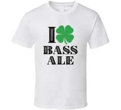 Heart Love Shamrock Bass Ale Beer Irish St Patricks Day Drunk Party Pu