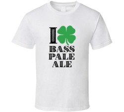 Heart Love Shamrock Bass Pale Ale Beer Irish St Patricks Day Drunk Par