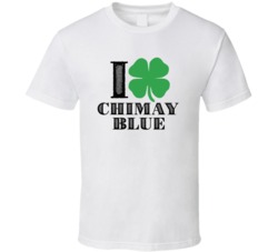 Heart Love Shamrock Chimay Blue Beer Irish St Patricks Day Drunk Party