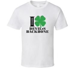 Heart Love Shamrock DevilS Backbone Beer Irish St Patricks Day Drunk P