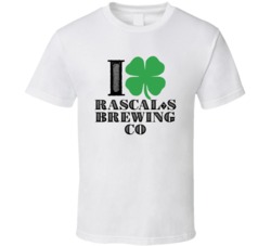 Heart Love Shamrock RascalS Brewing Co Beer Irish St Patricks Day Drun