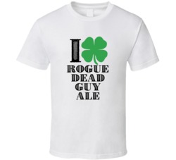 Heart Love Shamrock Rogue Dead Guy Ale Beer Irish St Patricks Day Drun